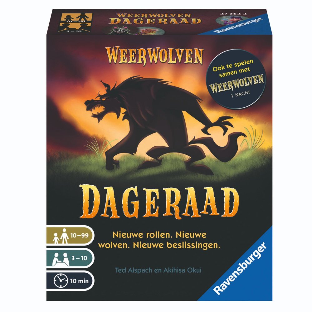 Ravensburger Weerwolven van Wakkerdam: Dageraad  - Kaartspel