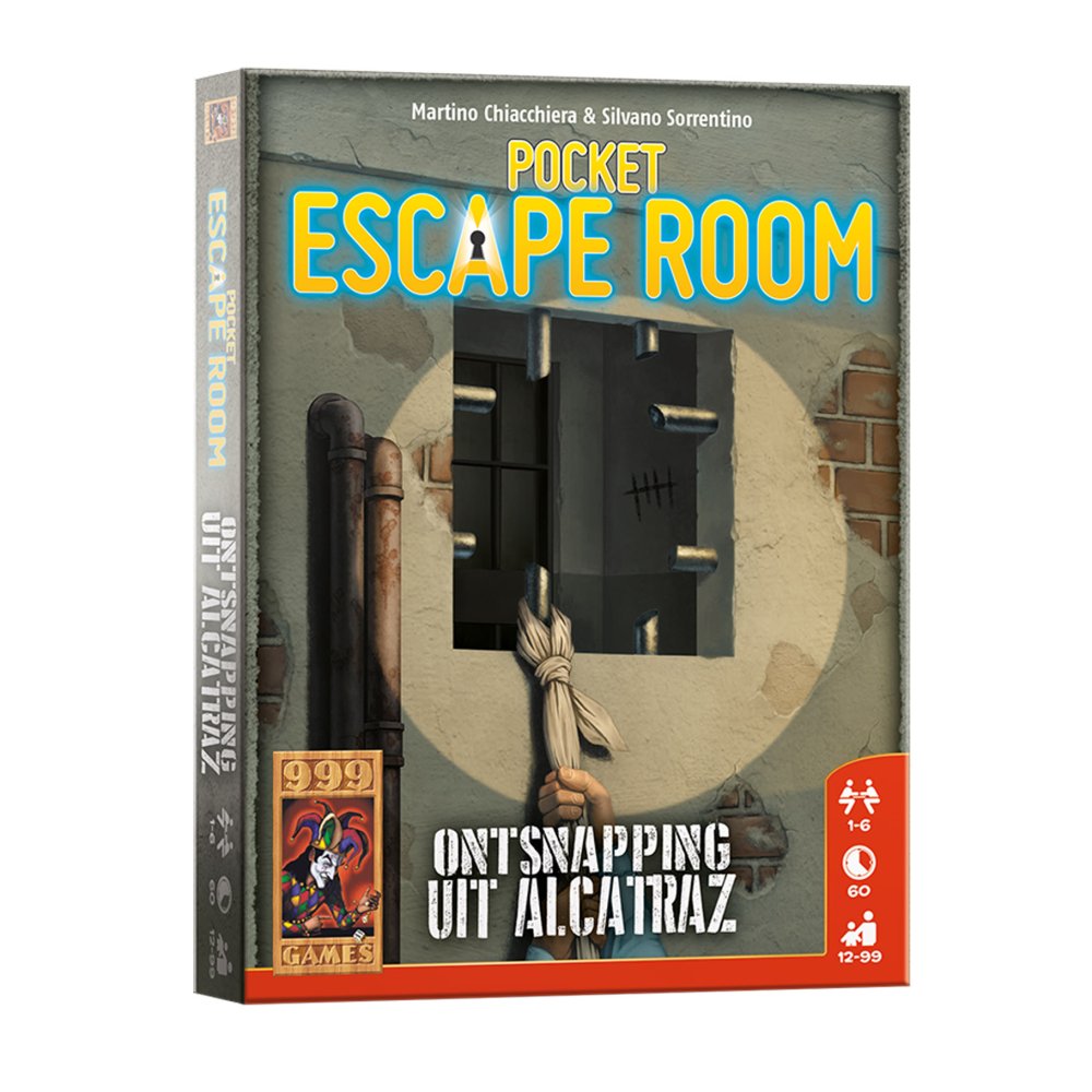 Pocket Escape Room: Ontsnapping uit Alcatraz - Denkspel