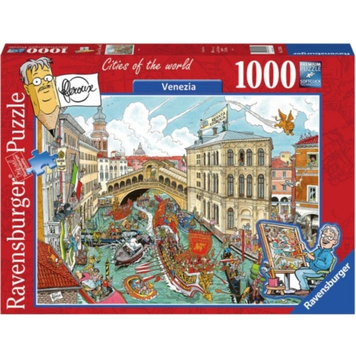 Ravensburger puzzel fleroux venetie 1000 stukjes