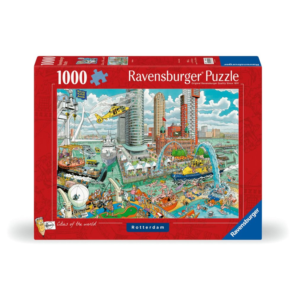 Ravensburger puzzel fleroux rotterdam 1000 stukjes