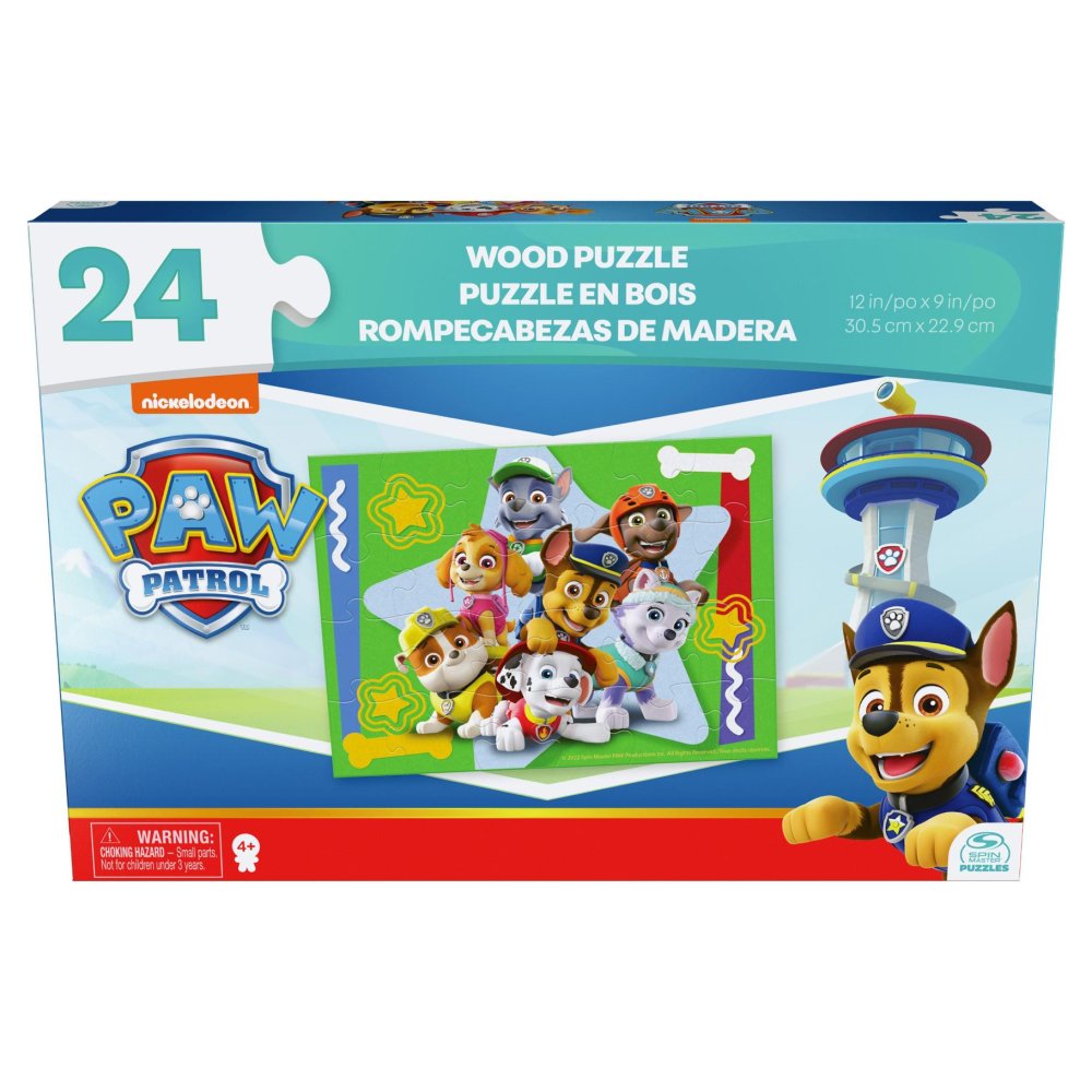 PAW Patrol Houten Puzzel (24 stukjes)