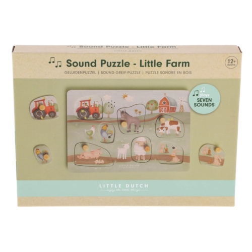 Little Farm Geluiden Puzzel