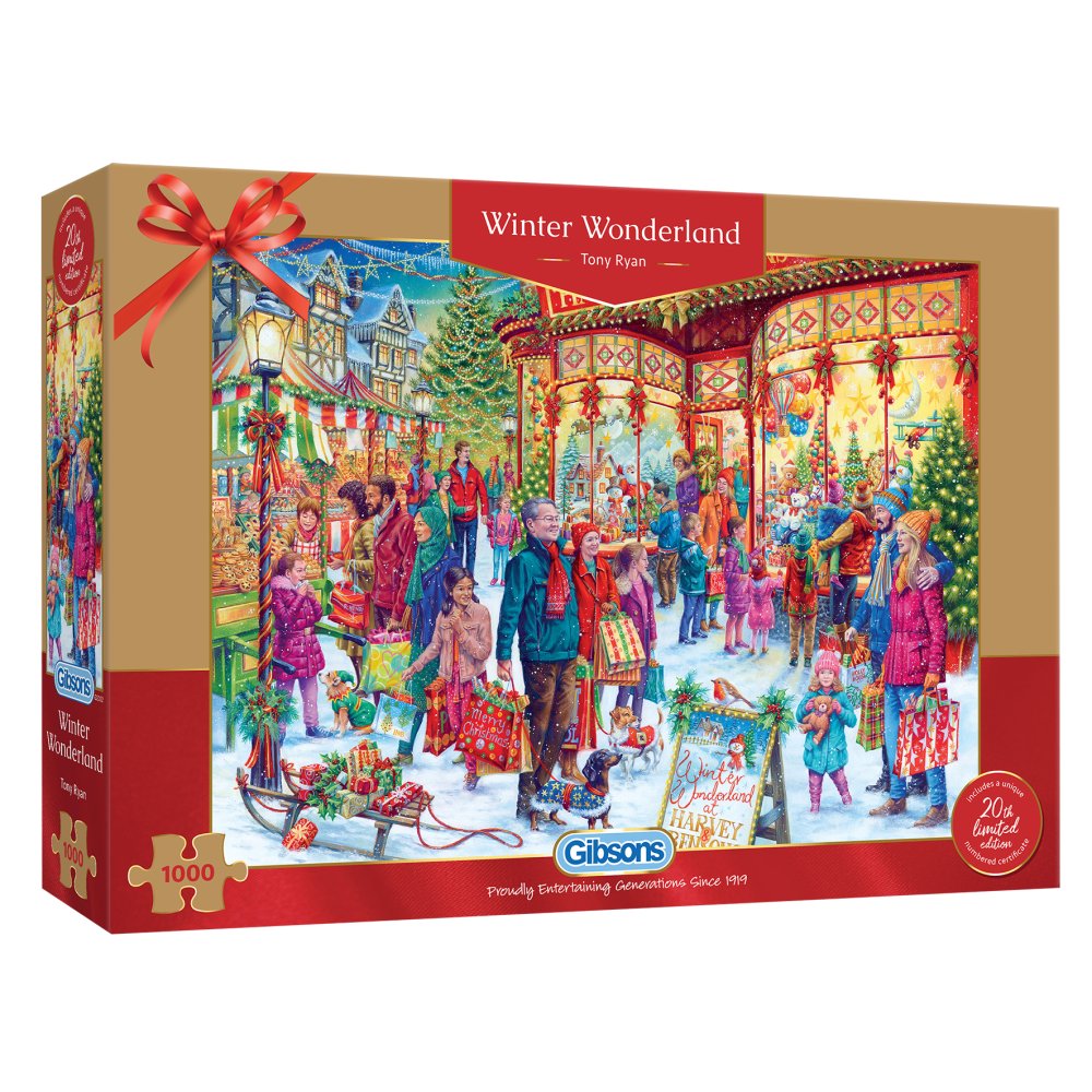 Gibsons puzzel Winter Wonderland 1000 stukjes