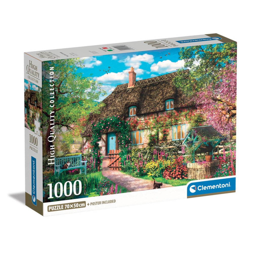 Clementoni puzzel Het Oude Huisje 1000 stukjes