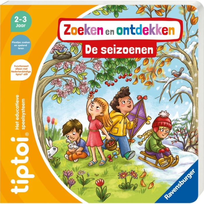 Ravensburger Tiptoi boek zoeken en ontdekken: De  seizoenen