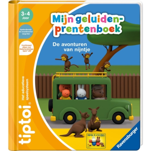 Ravensburger Tiptoi boek mijn geluiden de avonturen van nijntje - prentenboek