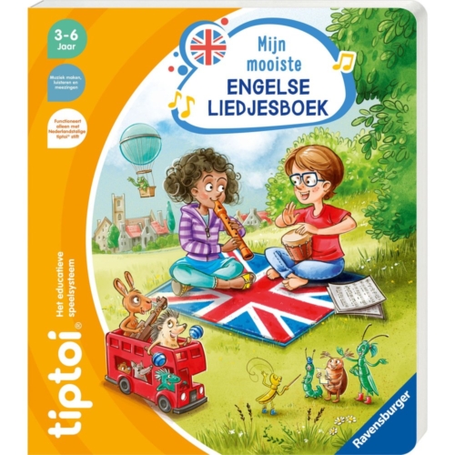 Ravensburger Tiptoi liedjesboek mijn mooiste  engelse liedjes