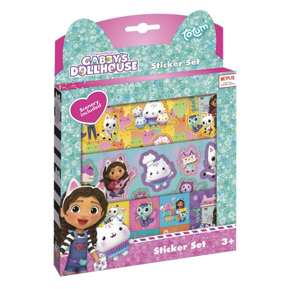 Gabby's Dollhouse stickerset