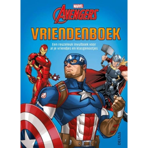 Boek Marvel Avengers Vriendenboek