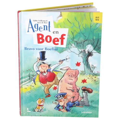 Boek Agent En Boef - Bravo Voor Boefini