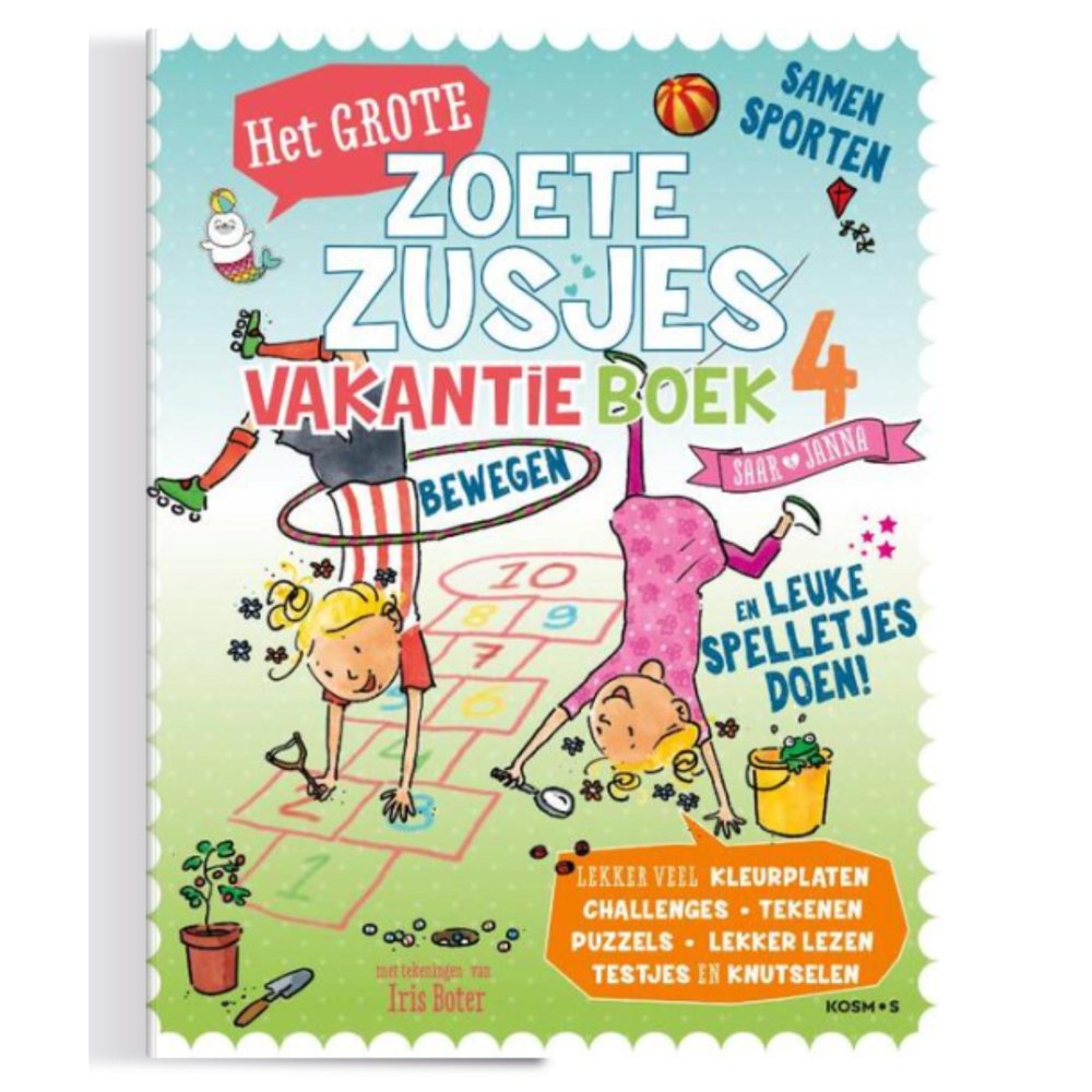 Boek Het Grote Zoete Zusjes Vakantieboek 4