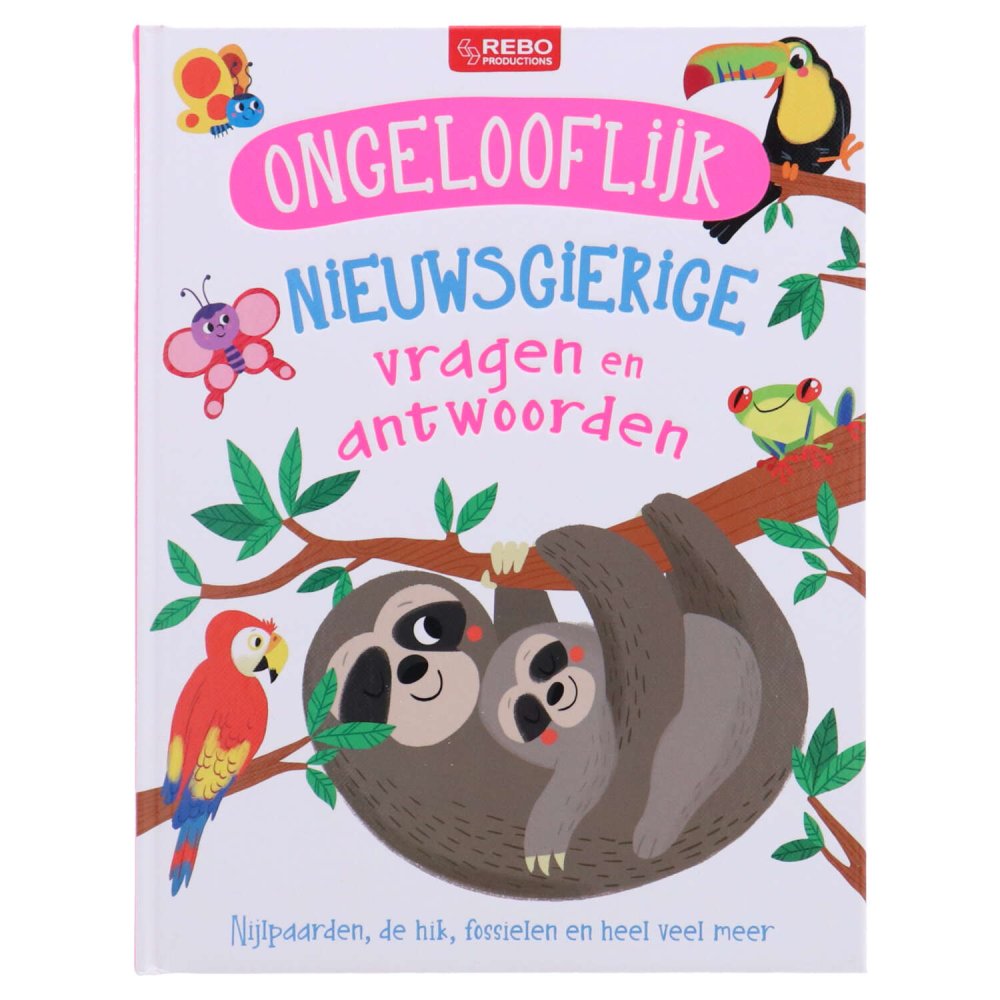 Ongelooflijk nieuwsgierige vragen en  antwoorden - Kinderboek