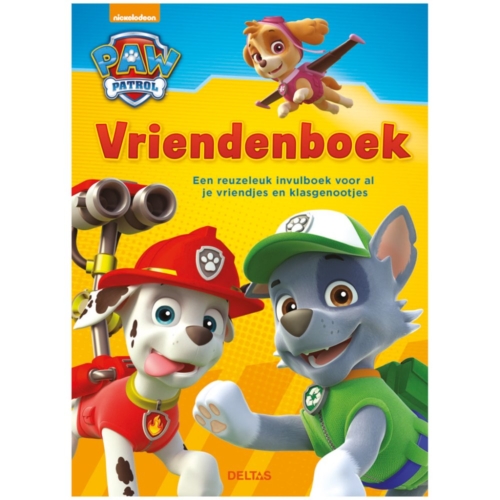 Vriendenboek Paw Patrol