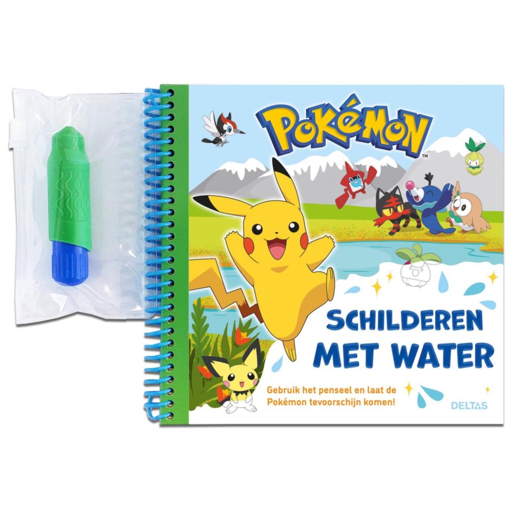 Pokemon Schilderen Met Water Deel 1