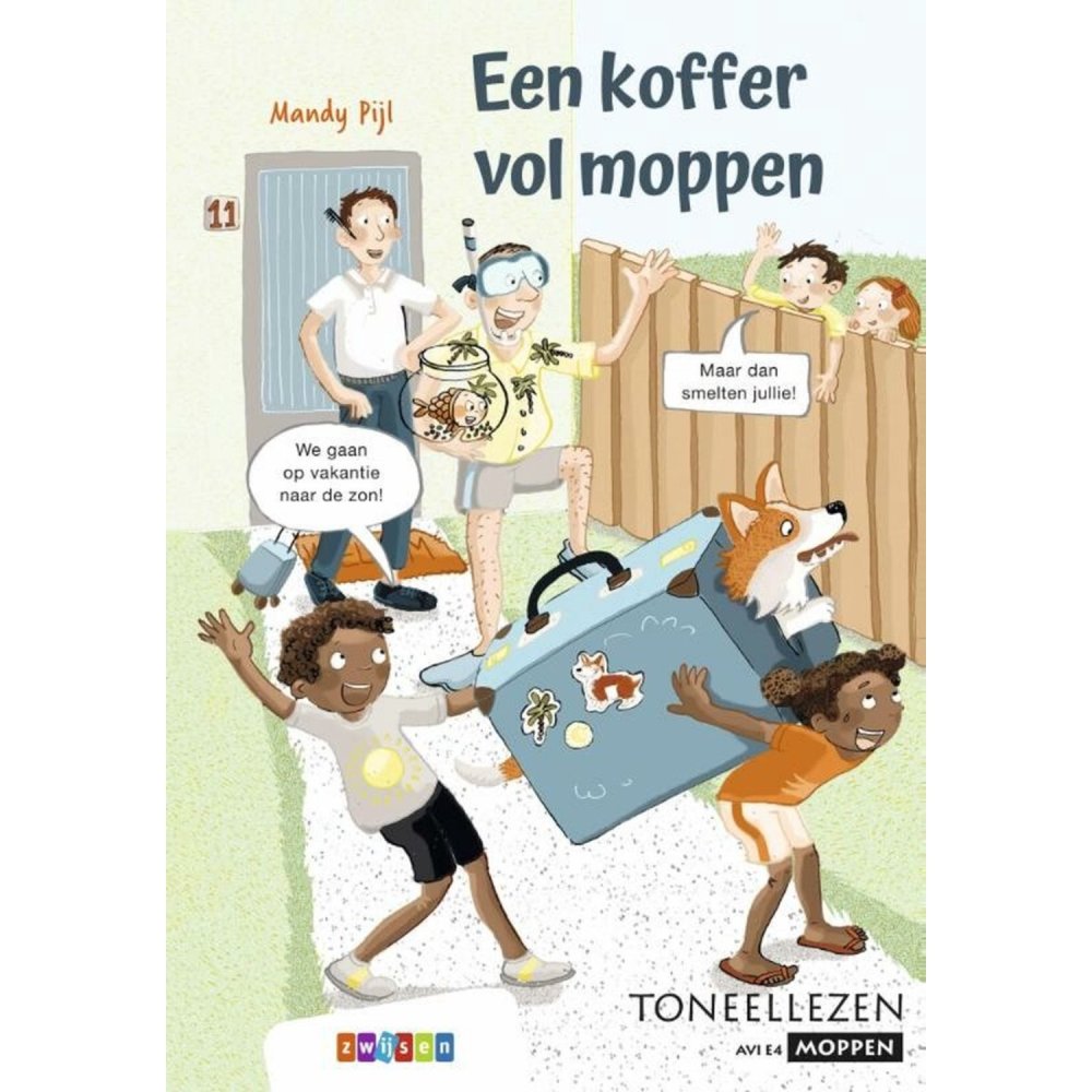 Een koffer vol moppen - Kinderboek