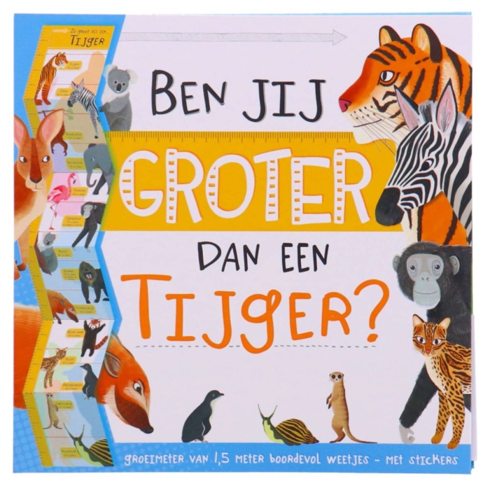 Groeimeter Ben Jij Groter Dan Een Tijger?