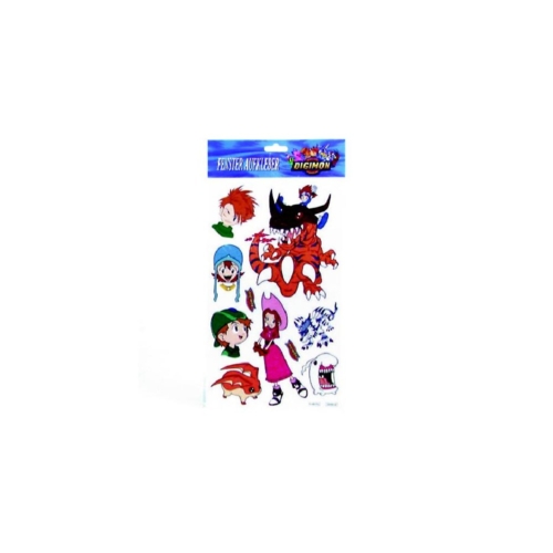 Raamsticker Digimon Assorti