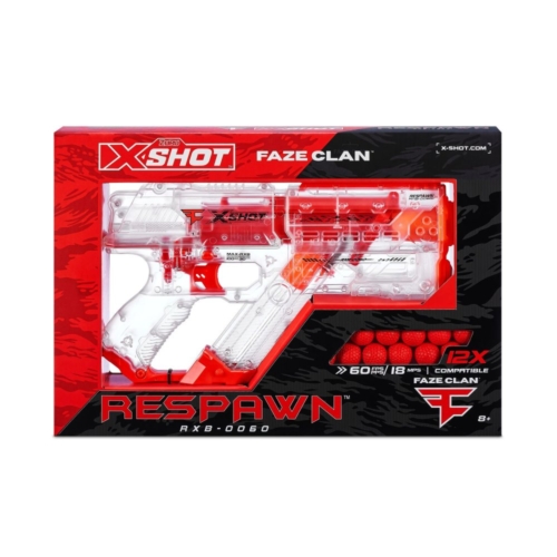 X-Shot Chaos Faze Respawn 12 Dart Ball Blaster