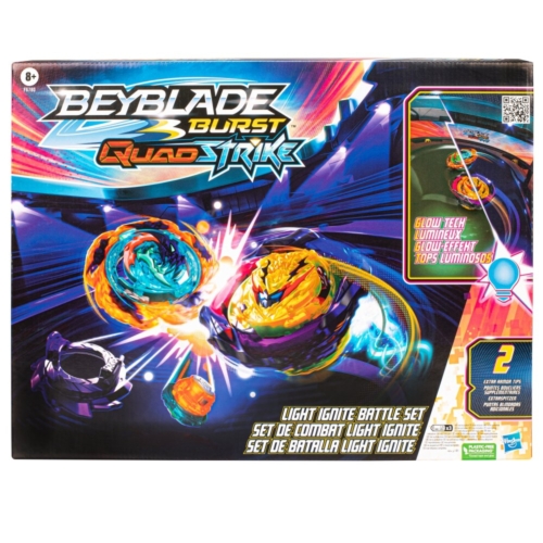 Beyblade Qs Light Ignite Battle Set