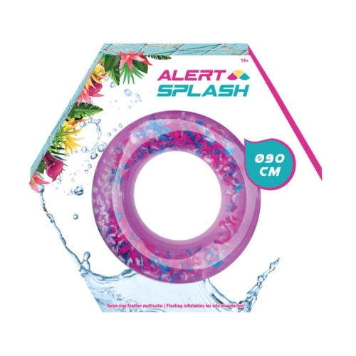 Alert Splash Zwemband Veren Multicolor 119 Cm