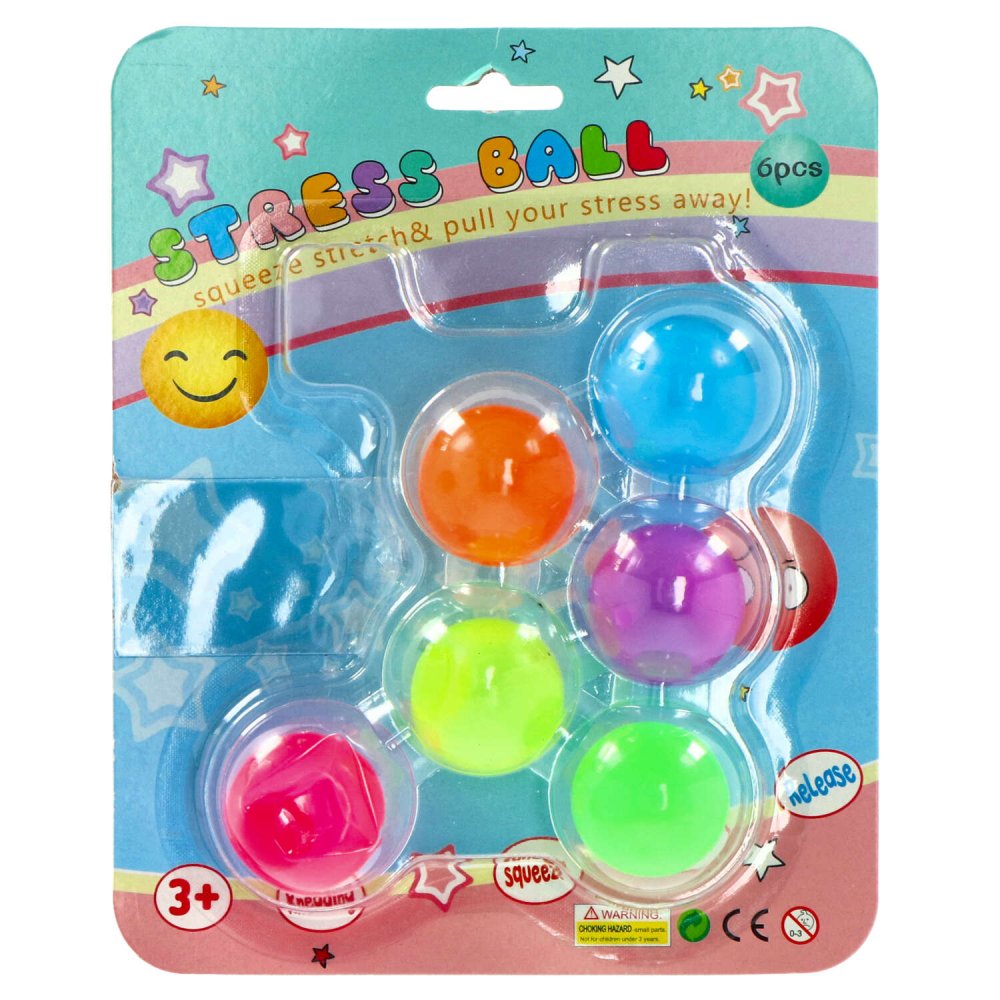 Sticky Stress Ballen Glow In The Dark