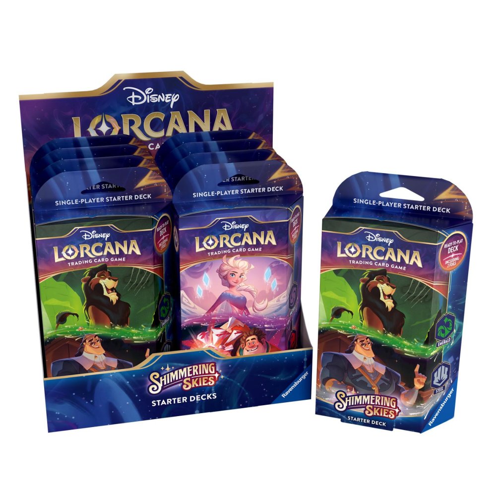 Ravensburger Disney Lorcana starterset 8 stuks wave 5