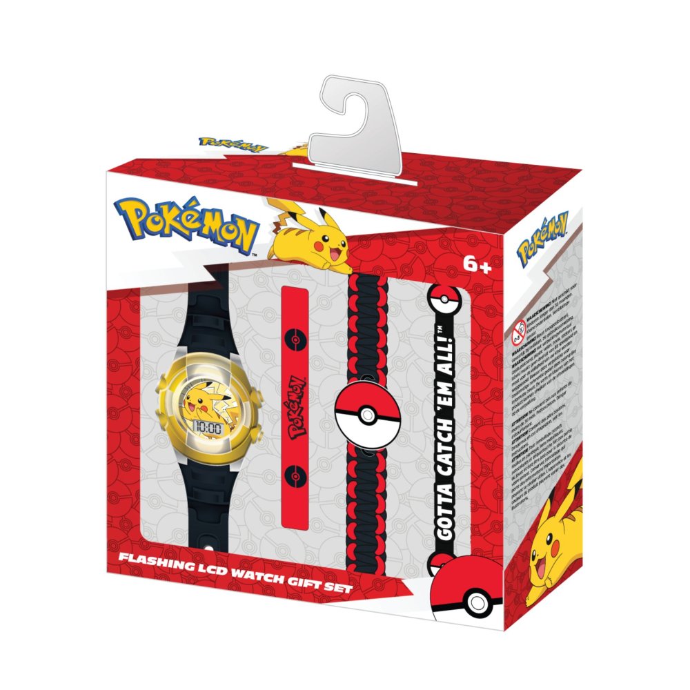 Pokemon Horloge Cadeauset