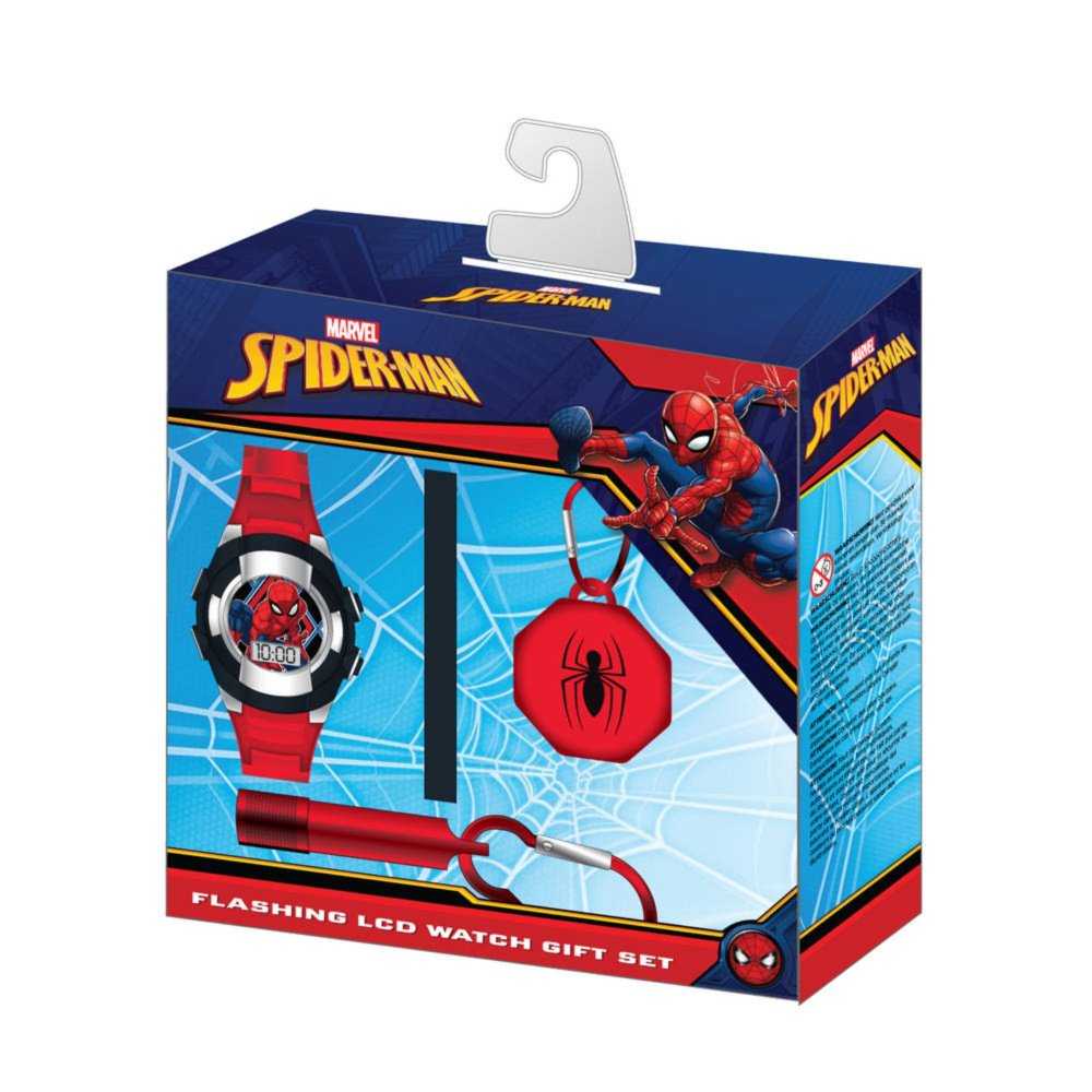 Spiderman Horloge Cadeau Set