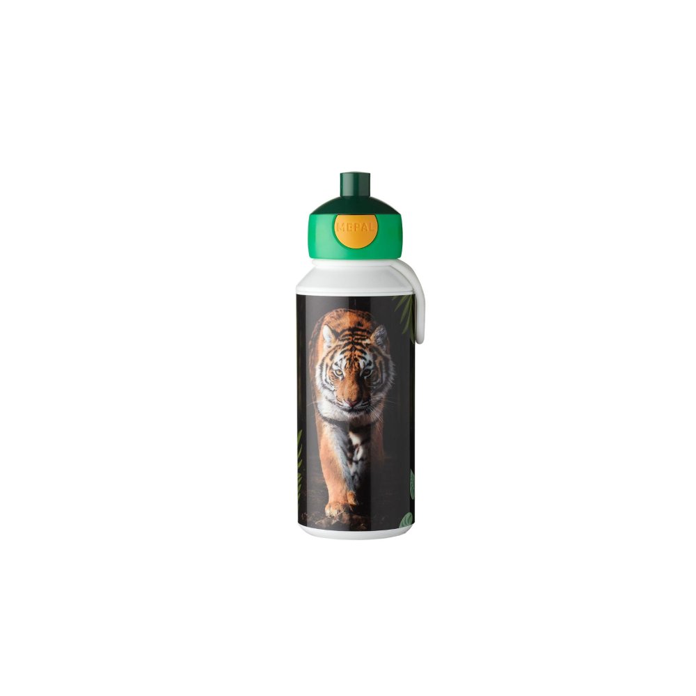 Mepal Campus Drinkfles pop-up 400 ml - wild tiger