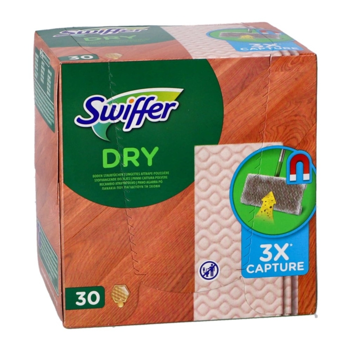 Swiffer Vloer Stof-Wis Systeem 30 stuks