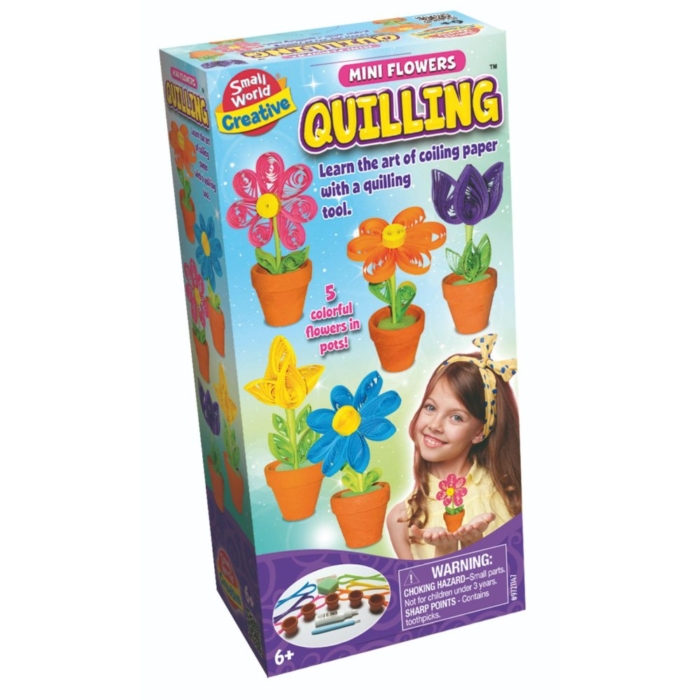 Papier quilling bloemen