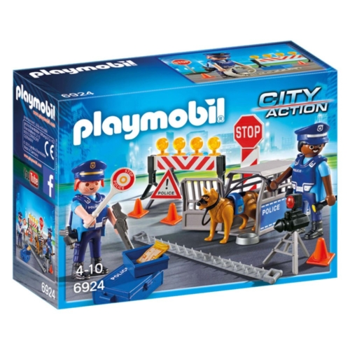 Playmobil 6924 Politie Wegversperring