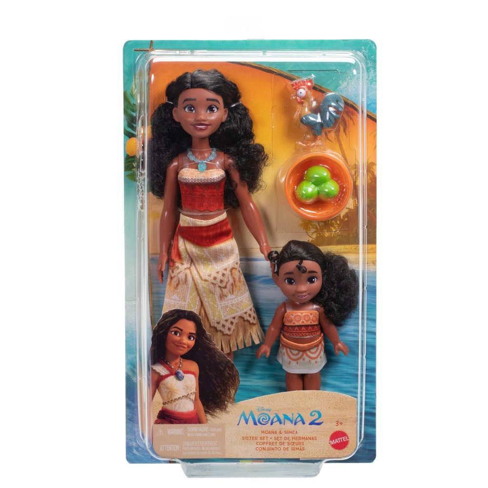 Vaiana Disney Fashion Doll Multipack