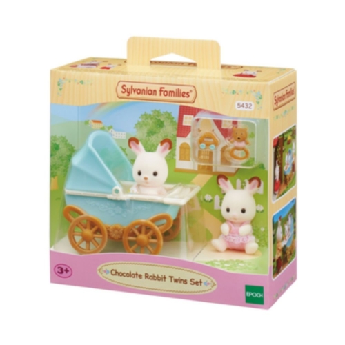 Sylvanian Families 5432 Set Tweeling Chocolade konijn