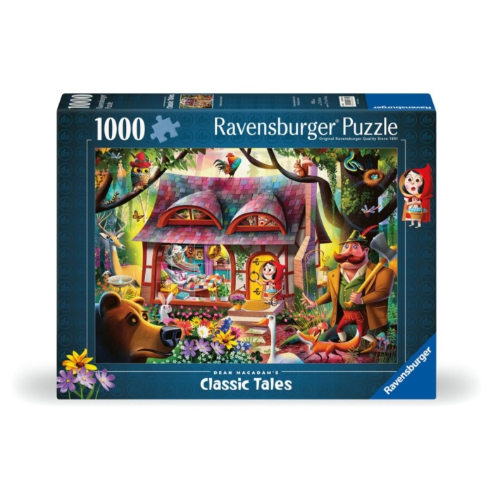 Ravensburger Puzzel roodkapje en de wolf 1000 stukjes