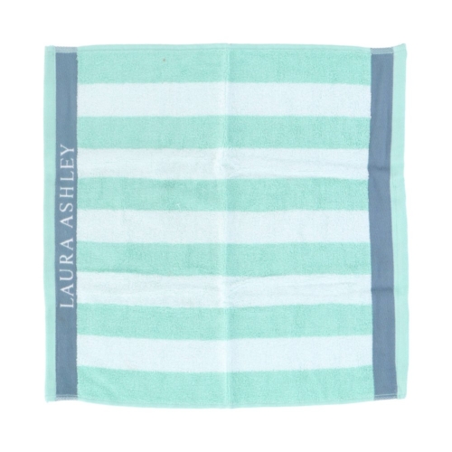 Laura Ashley Keukendoek White + Mint Stripes 50 x 50 cm