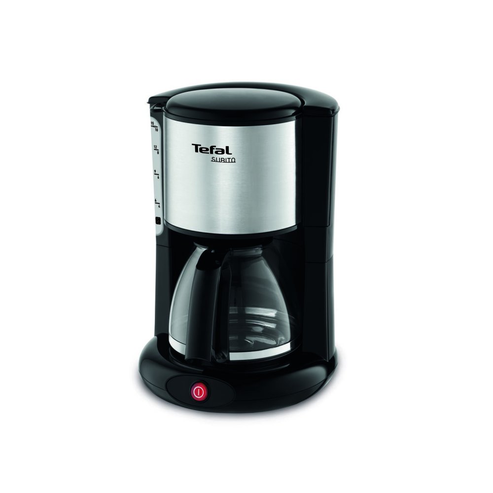 Tefal Subito Koffiezetter RVS zwart