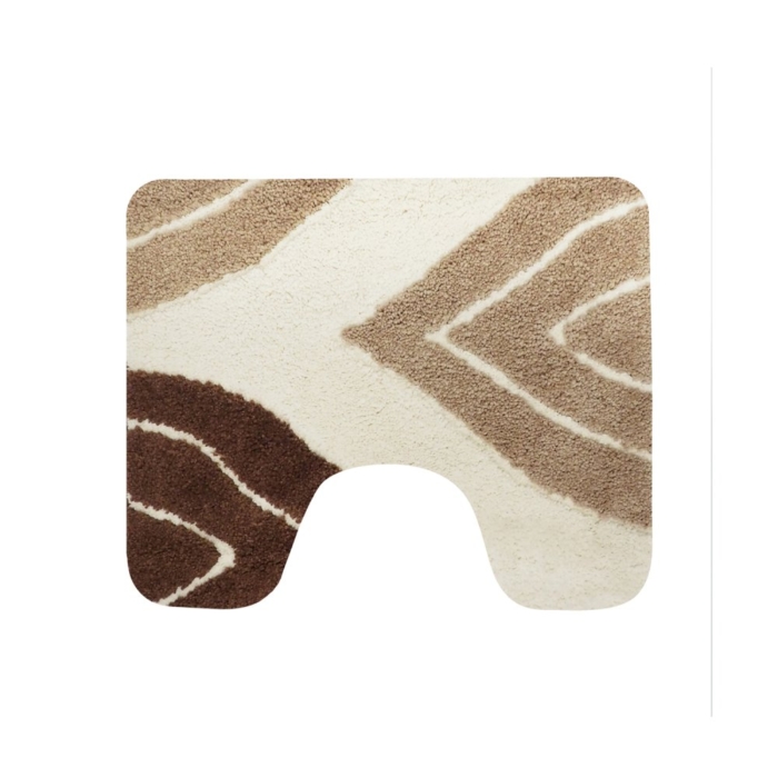 Dutch House Paris toiletmat 60 x 50 cm bruin