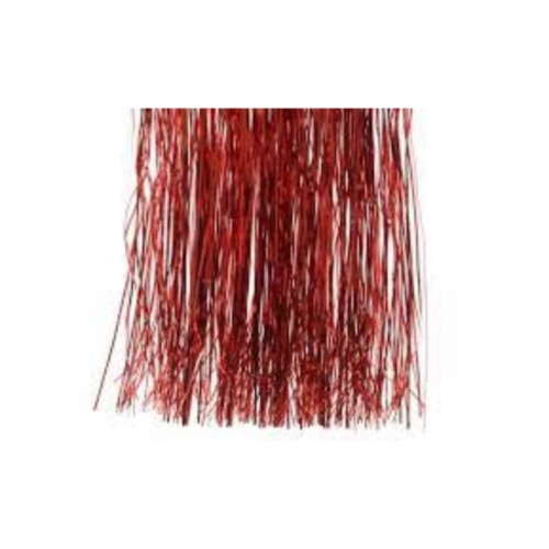 Kerst Lametta Rood 40Cm