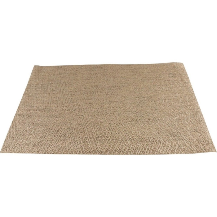 Placemat 30x45cm polyester goud