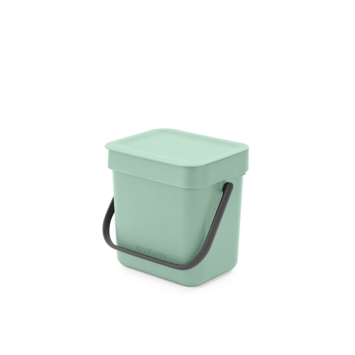 Brabantia afvalbakje Sort & Go  3L Jade Green