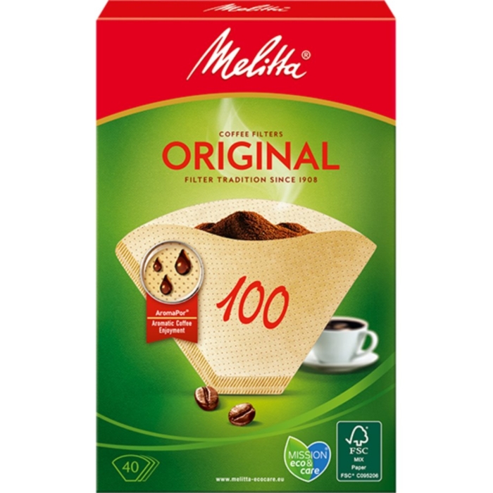 Melitta Filters 100/40 Bruin