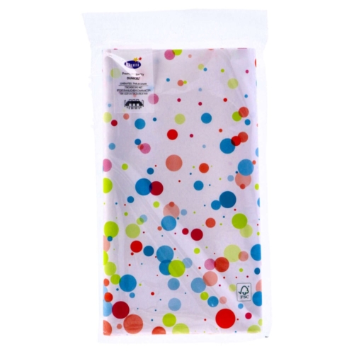 Tafellaken Festive Bubbles Multi 138x220 cm