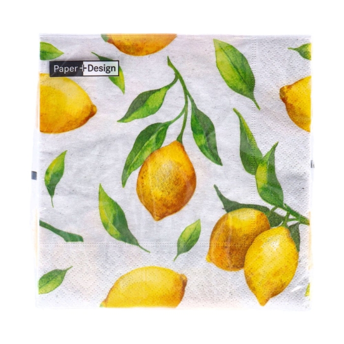 Servetten Citrus 33x33 cm