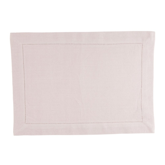 Placemat Indi light pink 35 x 50 cm set of 4