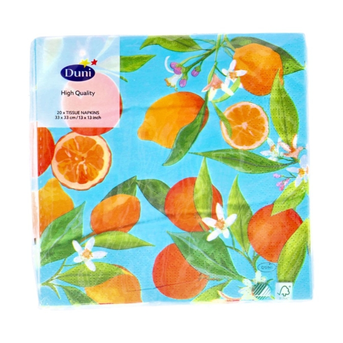 Servetten Lemon Tree 33x33 cm