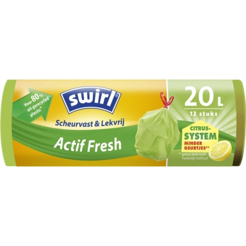 Swirl Afvalzak actif fresh 20L