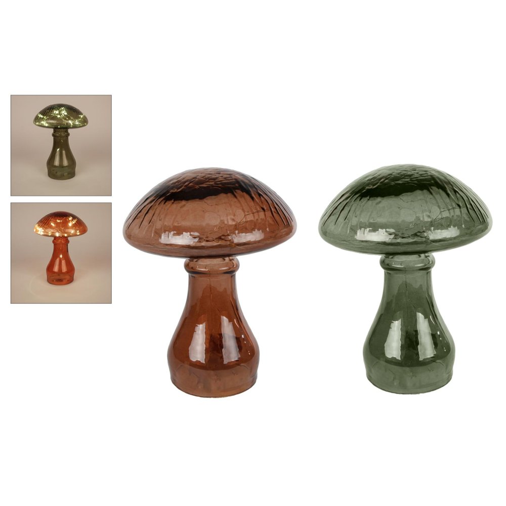 Sfeerverlichting led mushroom 2 assorti