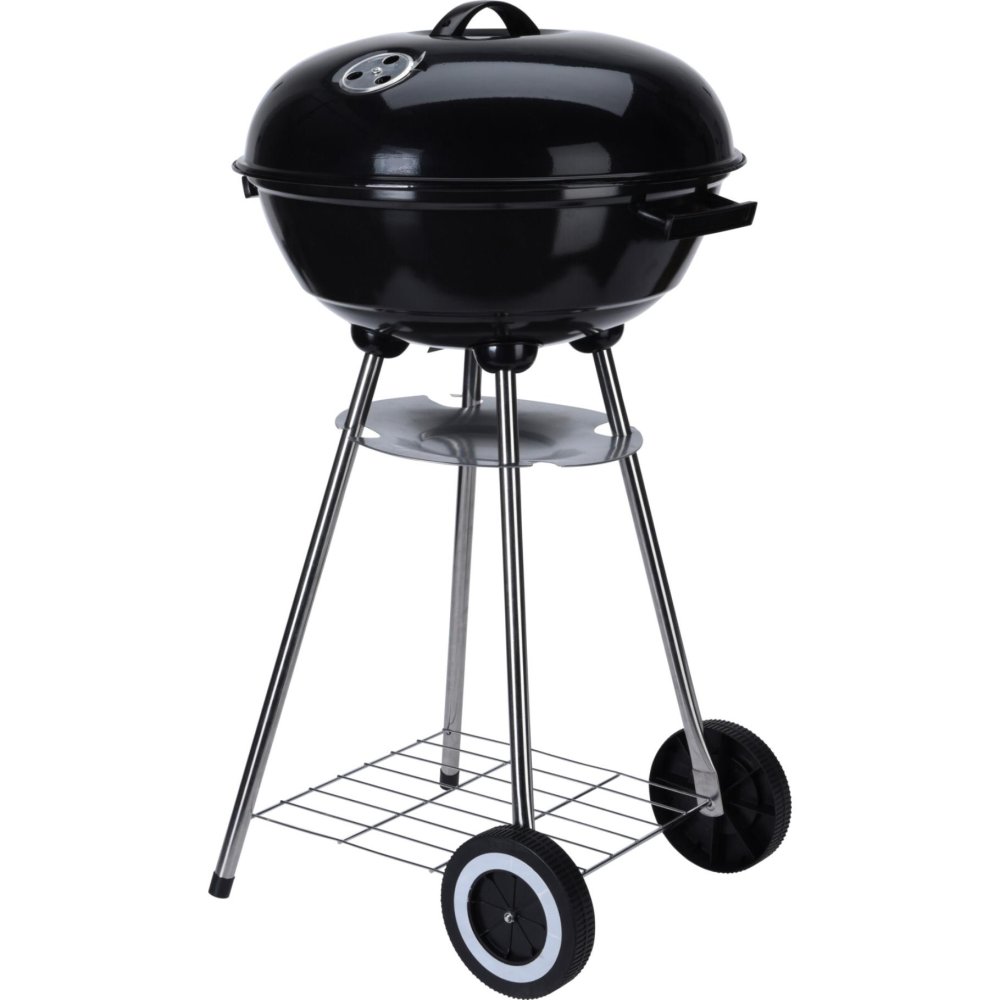 Kogelgrill houtskoolbarbecue op wielen Ø46 cm