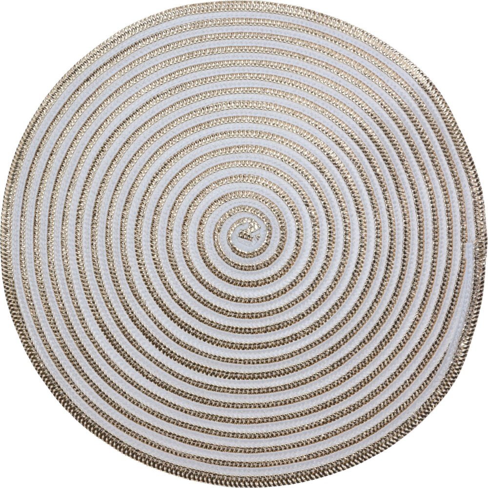 Placemat Rond 38Cm 2Ass Kleur